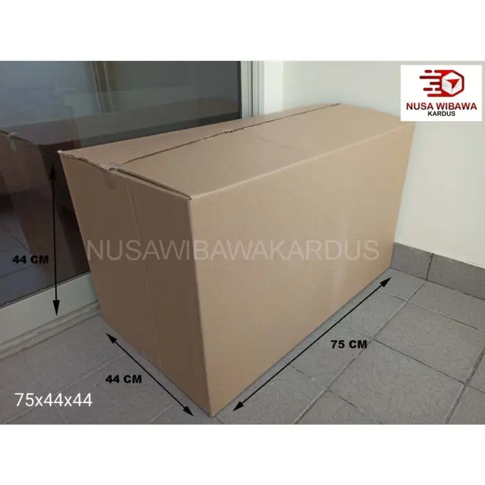 Kardus box packing polos 75x44x44 0