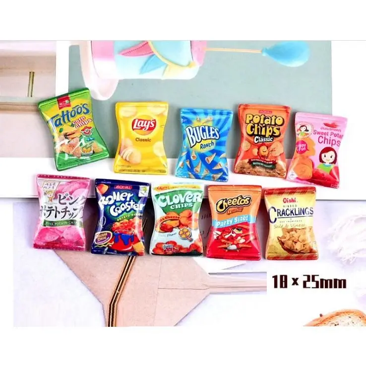 Mô hình gói snack phụ kiện trang trí nhà búp bê [1 cái]