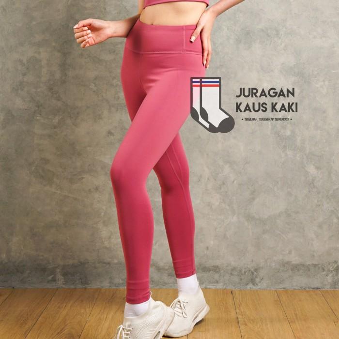 A㊚Ey Celana Legging Yoga Pants High Waist Polos Leggings Sport Wanita K♫7Z 4