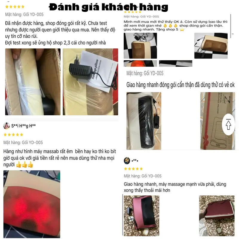 Máy Massage Cổ Vai Gáy Hồng Ngoại 20 Bi Xoay, Gối Matxa Đa Năng 3 Cấp Độ Có Đảo Chiều 8