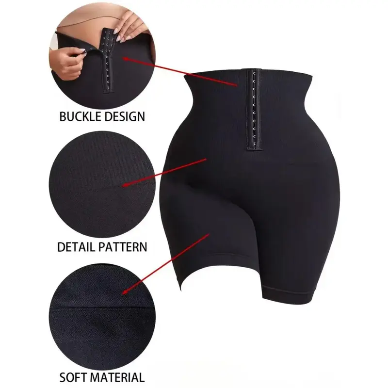 Yoona KR595 Celana Pendek Korset Bahan Tebal Pengecil Pelangsing Perut Dan Paha Slimming Body Shaper Pants Wanita 4
