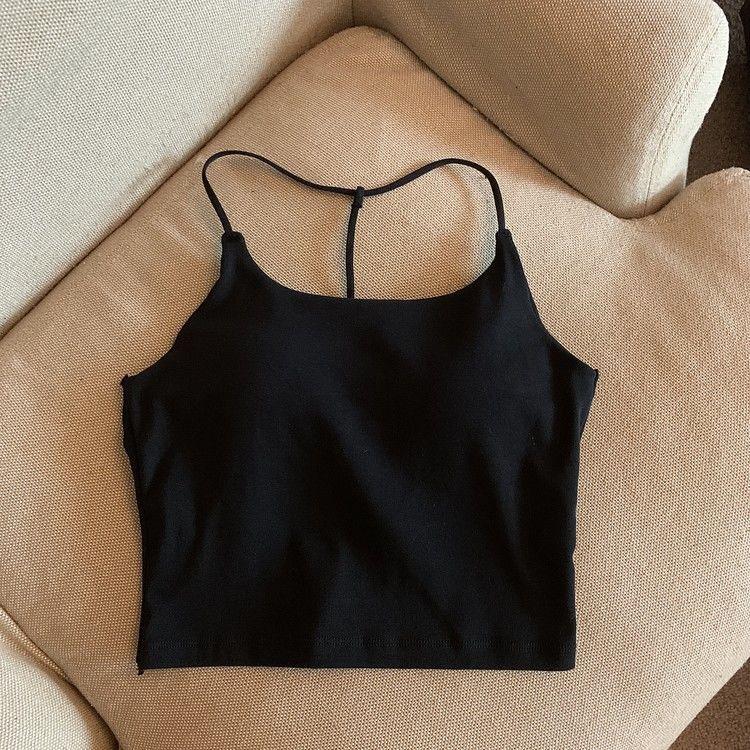 Product Introduction of Áo Vest Hai Dây Nhỏ Lưng Đẹp Cô Gái Nóng Bỏng Thuần Khiết, Đệm Ngực Nữ, Có Thể Mặc Ngoài Trời Và Trong, Thiết Kế Hở Lưng Mỏng, Áo Mặc Trong, Năm 2025 24