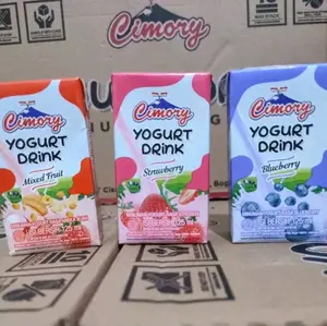 Cimory Yoghurt Drink 125ml Rasa Stroberi Bluberi Mixed Fruit