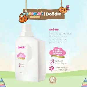 Doodle Deterjen Cair Laundry Bayi 600ML Natural Plant Based