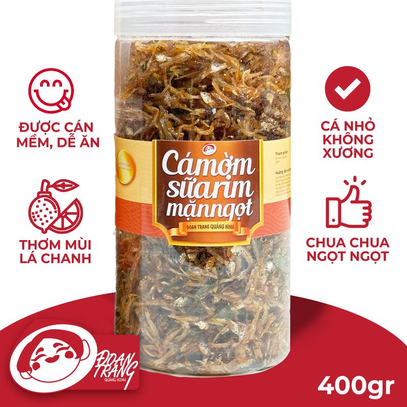 CÁ MỜM SỮA RIM CHUA NGỌT | ĐOAN TRANG QUẢNG NINH | CÁ CƠM RIM | KHÔ CÁ CƠM RIM ( CÁ MỜM )