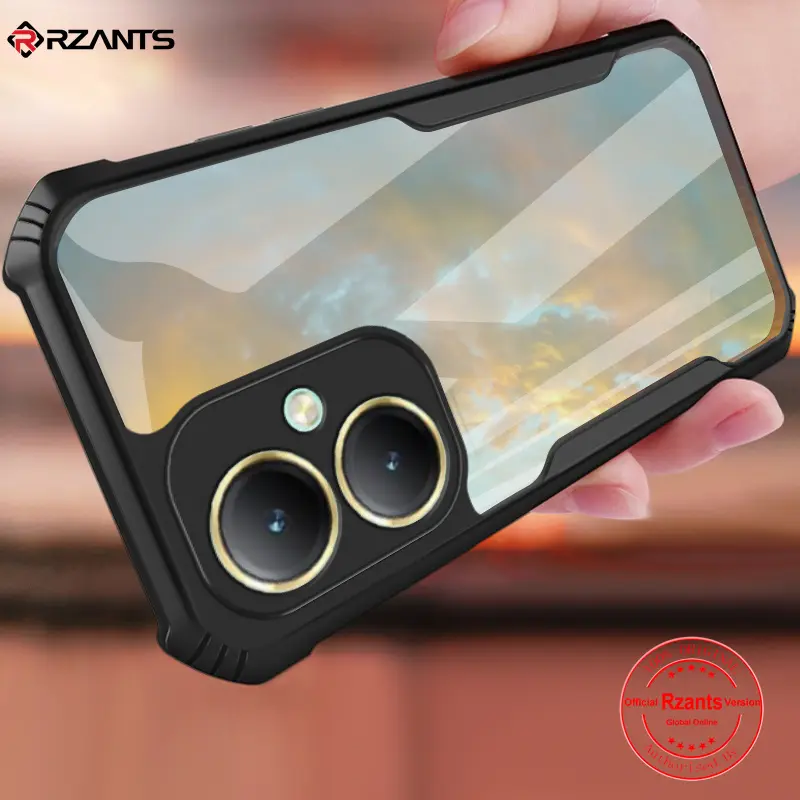 Rzants For VIVO Y27 4G Case Hard [Blade] Shockproof Slim Crystal Clear Cover funda Casing