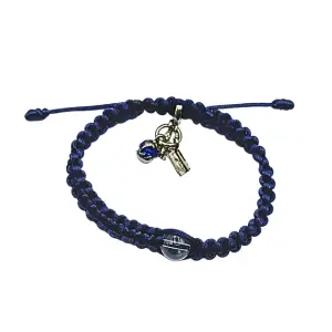Vòng tay handmade đá bán quý phong thuỷ đính charm