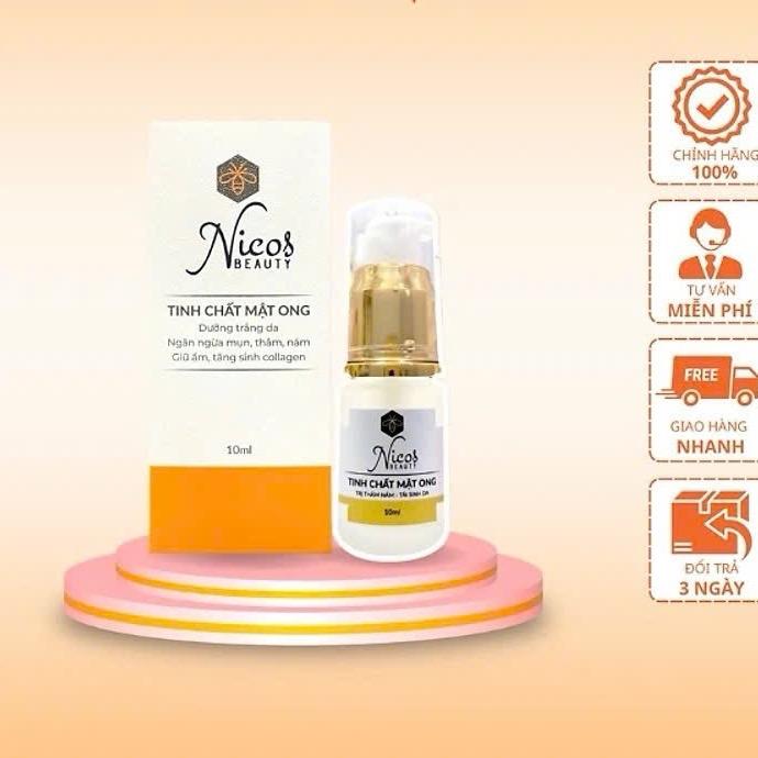 Tinh chất mật ong Nicos Da nhạy cảm - Serum 10ml - Skincare