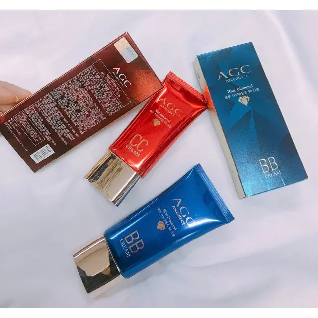 Kem Nền AGC Angreci - BB Cream Blue Diamond - CC Cream Red Diamond SPF30 PA++ Che Khuyết Điểm 4