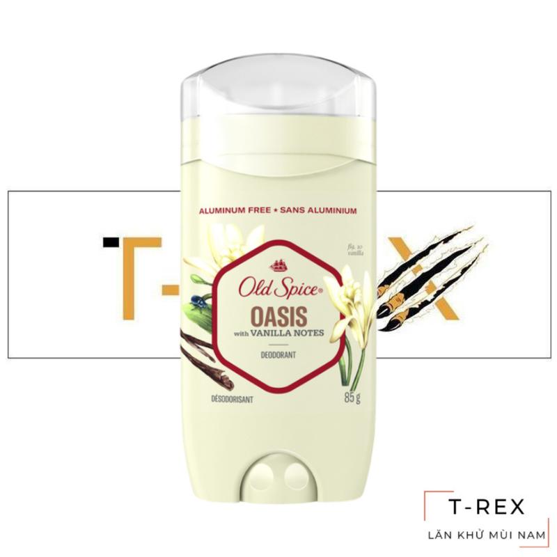 Lăn Sáp Khử Mùi Old Spice Inspired By Nature Collection Oasis With Vanilla Notes (Sáp Xanh ) Khử Mùi Hôi 0