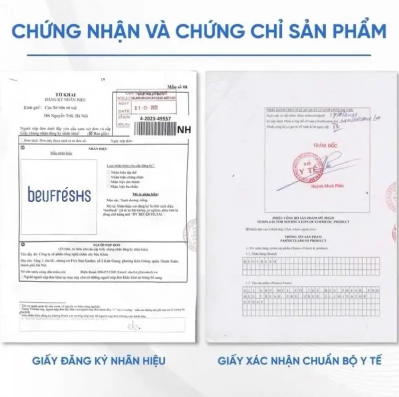 Mua 1 Tặng 1  :  Xịt khử mùi toàn thân BEUFRESHS pro 3oml - Ngăn tiết mồ hôi, hạn chế mùi cơ thể 2