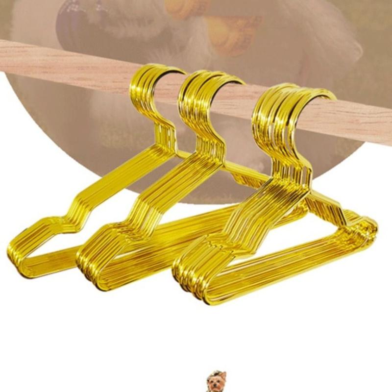 Product Introduction of 10Pcs Clothing Organizer Mini Pet Hangers Apparel Hangers 15/20/25cm Cats Clothes Hangers with Grooves Wardrobe Storage Dogs Costume Racks Muppet 11