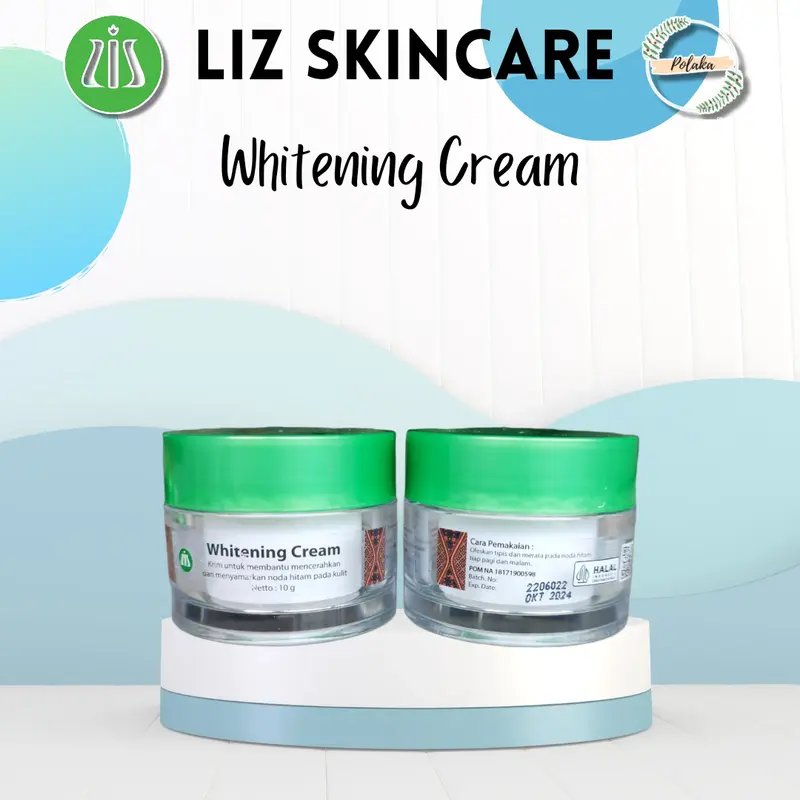 Liz Skincare krim pemutih / whitening crem dr liz pria wanita krim siang - malam Semua Jenis Kulit 2