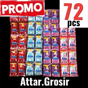 72pcs Soklin Liquid 500an Deterjen Cair Murah - Paket Hemat Detergent