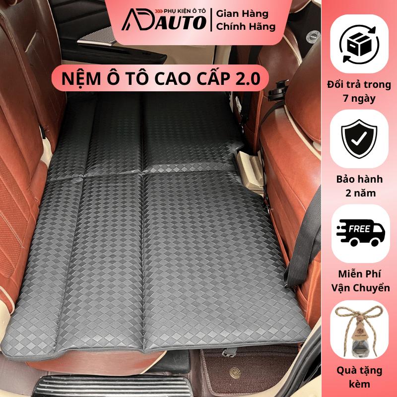 Nệm Ô Tô Cao Cấp Phiên Bản 2.0 6 Lớp, Đệm ô tô Chống Thấm, Nệm Xe Hơi GIúp Đi Đường Thoải Mái, Chịu Tải 300KG, AD AUTO
