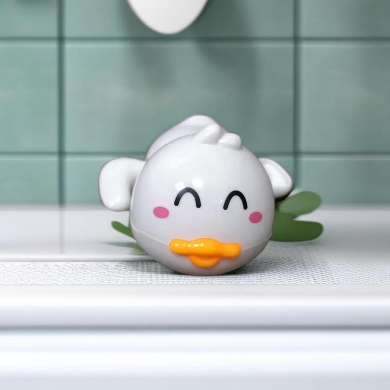 Floating Swimming Duck Bath Water Toy, 1 Count Cute Duck Design Wind Up Toy, Duck Swimming Pool Toy 4
