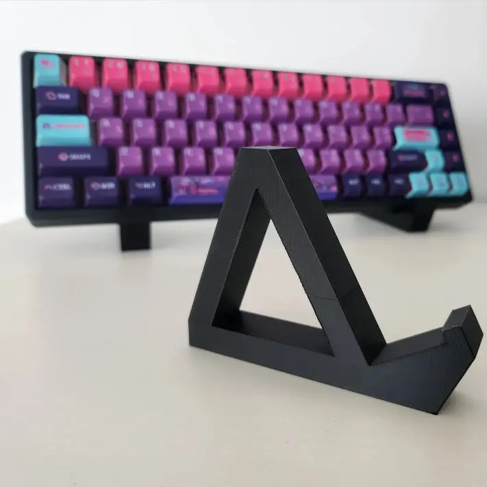 Kaki Komputer Riba, Rak Papan Kekunci Mekanikal, Kaki Paparan Desktop, Satu Lapisan, Pendakap Penyimpanan Papan Kekunci Komputer Riba Laptop Office