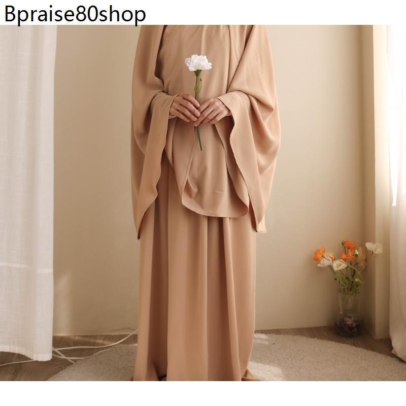 Product Introduction of ตะละกง ชุดละหมาด มีกระเป๋าแถม Prayer dresses ผ้าอินดิโก้ เบา นิ่ม สบาย ไม่บาง หน้าสวย 7