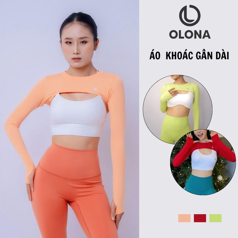 Áo khoác Tập Gym Yoga Nữ gân khoét phối Runy RK1 chất vải cao cấp, co dãn thoáng khí tốt Chạy Bộ Sport