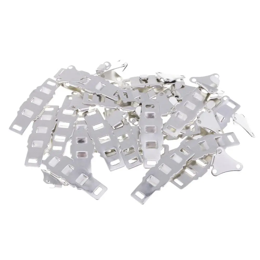20 Sets Metal Skirt Hooks And Eye Closures
