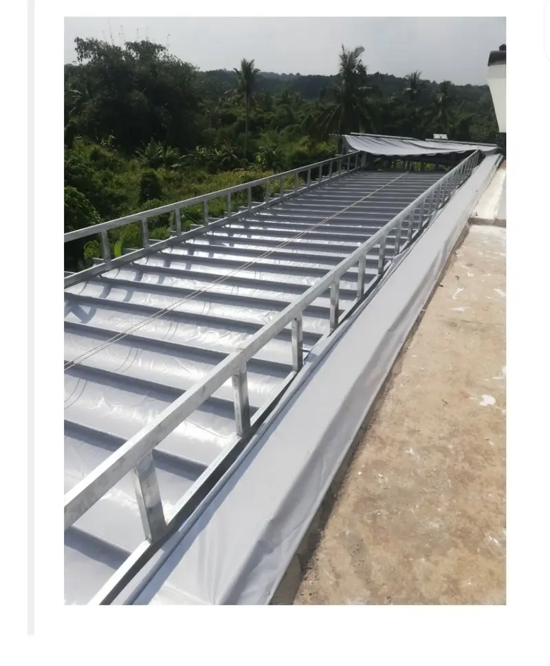 Product Introduction of mái xếp kéo di động giá/m2 Đã lắp ráp 1
