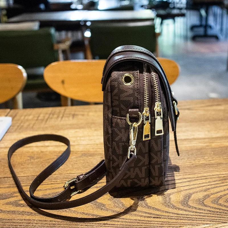 Product Introduction of Sling Bag Luka JMK | Tas Selempang Pocket Wanita Sling Bag JMK | Tas Selempang Handphone Wanita 2 Ruang Model Terbaru Tas Kecil Wanita Untuk Pesta Selempang Wanita Warna Hitam Cokelat Tan Putih Kulit PU 18