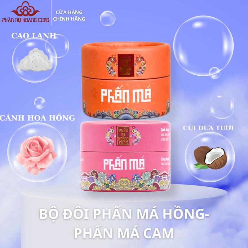 Phấn Trang Điểm Má Hồng, Má Cam (Không Chóp) Cosmetic Nữ máhồng phấn má nụ hoàng cung