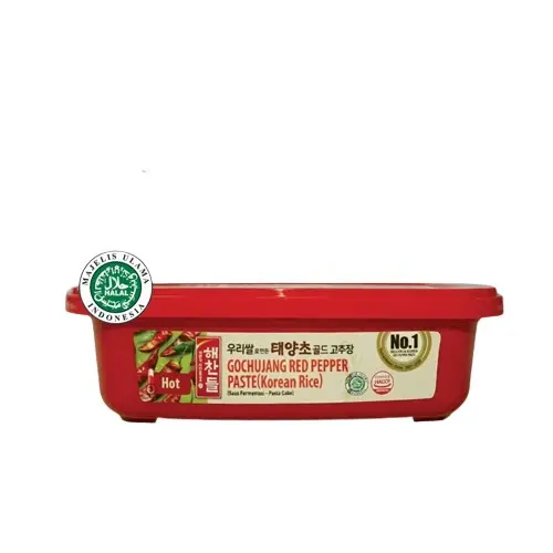 Gochujang Haechandle Halal Saus Korean Red Pepper Paste 200Gr Bahan Sauce Instan 4