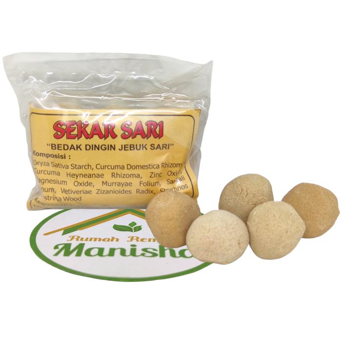 Gambar Masker Bedak Dingin Jebuk Sari Sekar Sari 25gr dari Rumah Rempah Manisha Solo Kota Surakarta Tokopedia