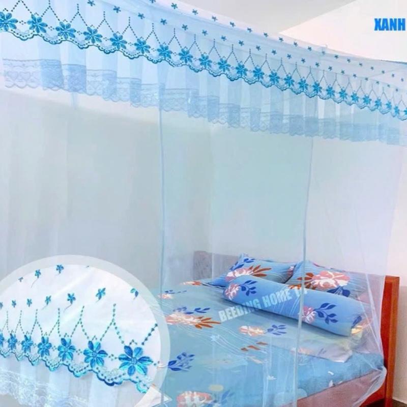 màn dây 4 goc có cửa có diềm đủ màu đủ kích thước 3