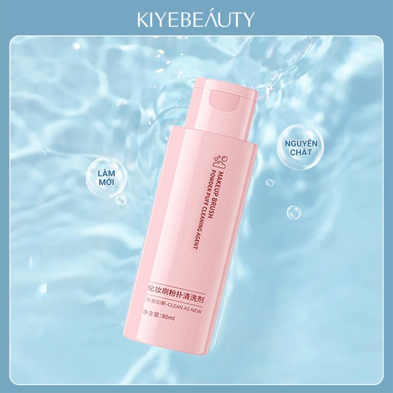 Nước Rửa Cọ Trang Điểm KIYE Giặt Mút Siêu Sạch Dễ Sử Dụng