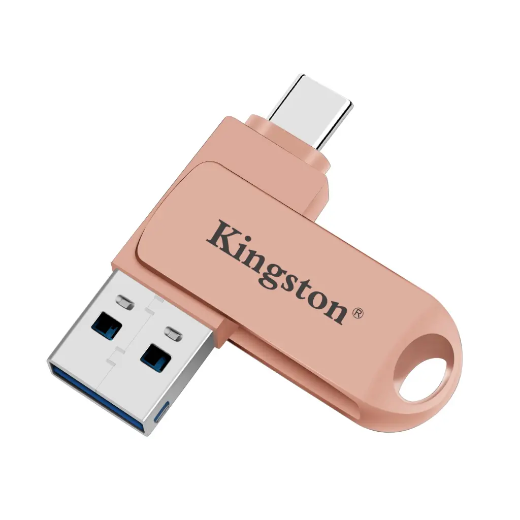 New 1TB 2in1 OTG Flash Drive for Type-C android Smart Phone PenDrive For iPhone 15/PC