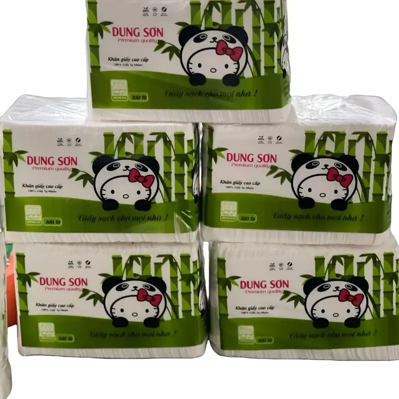 combo 5 bịch giấy Dung Sơn Giấy ăn 0