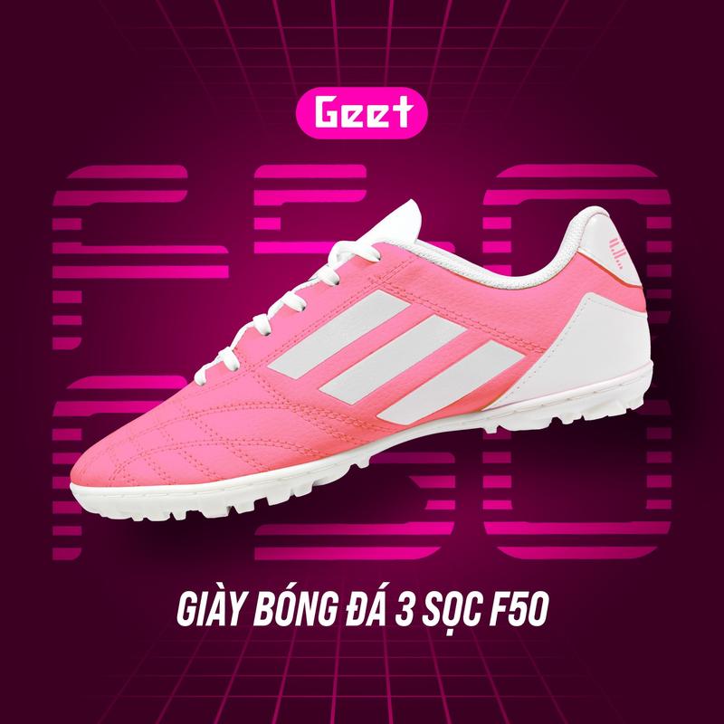 Giày Bóng Đá Geet F50 Chính Hãng [Màu Tối] Unisex Sneaker Đá Banh