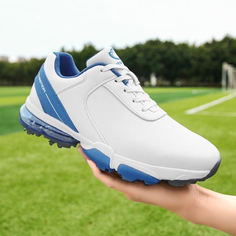 Product Introduction of New Breathable Men's Golf Shoes Professional 8 Studs Large Size Waterproof Non-slip Lightweight Casual Sports Shoes XZ25044 31