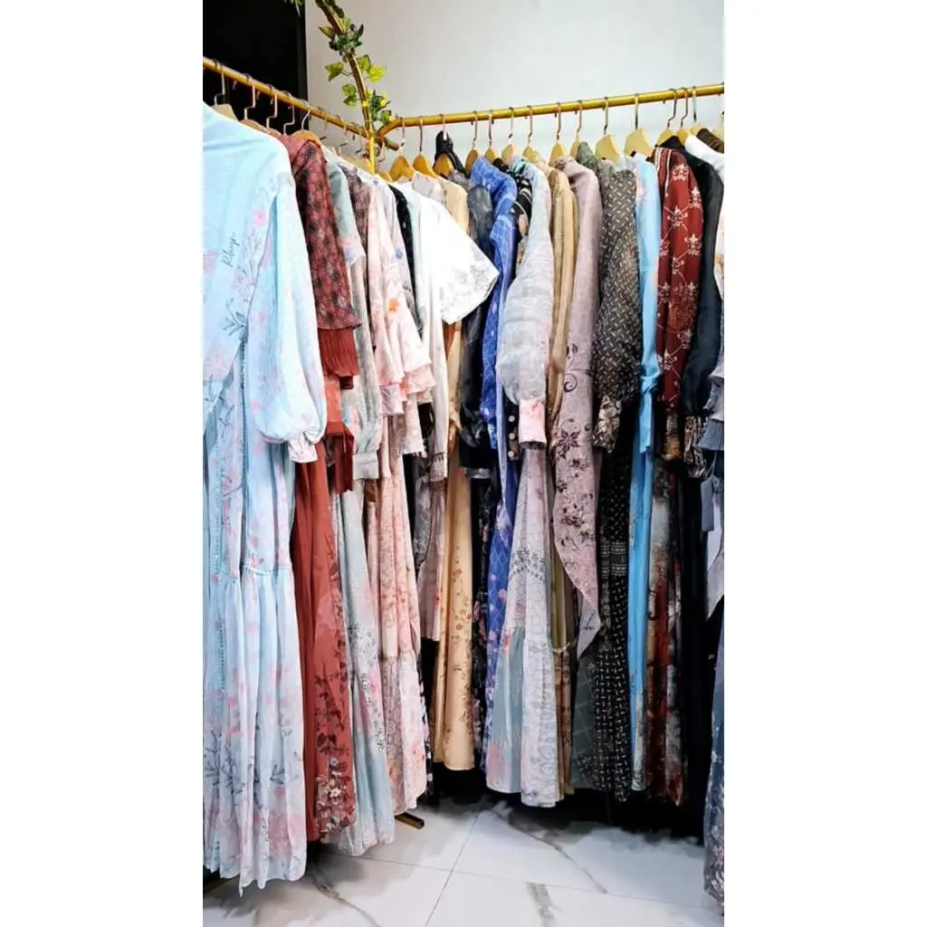 SALE TEBUS MURAH Gamis Syari ALL BRAND - Lebaran Gamis Eldeena Cantik