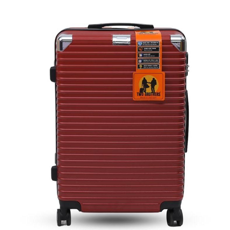 {LINK SIZE 28}A112 Vali Du Lịch Two Brothers - Cao Cấp nhựa ABS bền đẹp chắc chắn giá hợp lý - Tặng tag vali + miếng dán sticke - nhiều ngăn hành lý - vali cho nam và vali đẹp cho nữ