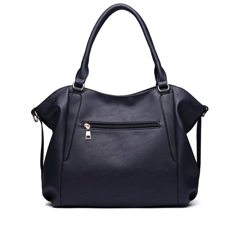 MISS LULU Soft Leather Elegant Simple Shoulder Bag 6