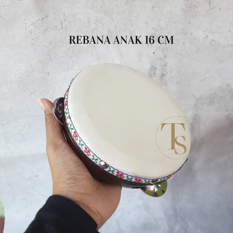 Alat Musik Rebana anak satu paket 3