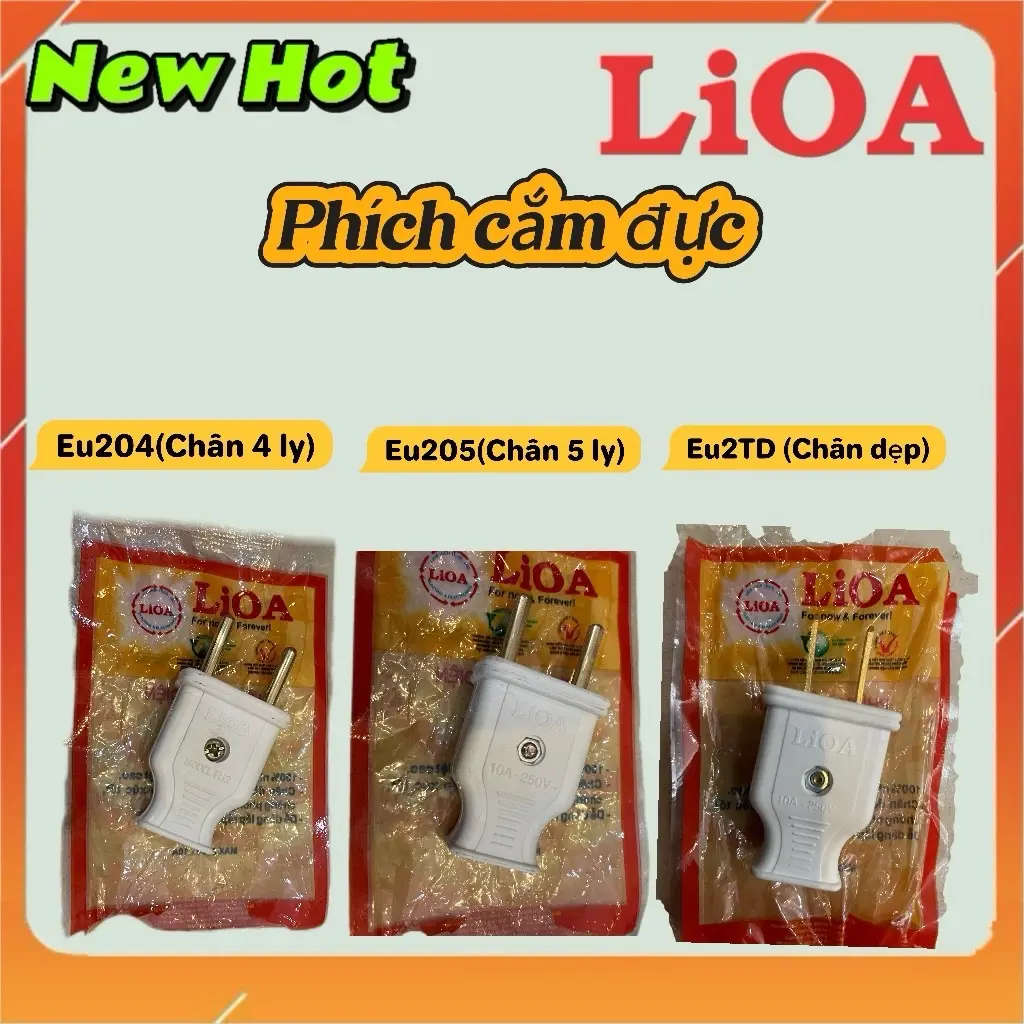 Phích cắm LIOA chính hãng đực & cái