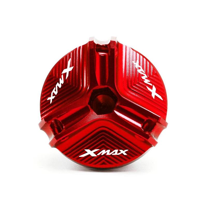 Product Introduction of XMAX 300 Engine Oil Filler Cap For YAMAHA XMAX 300 2021 - 2023 Oil Drain Plug Cap Cover Screw 15