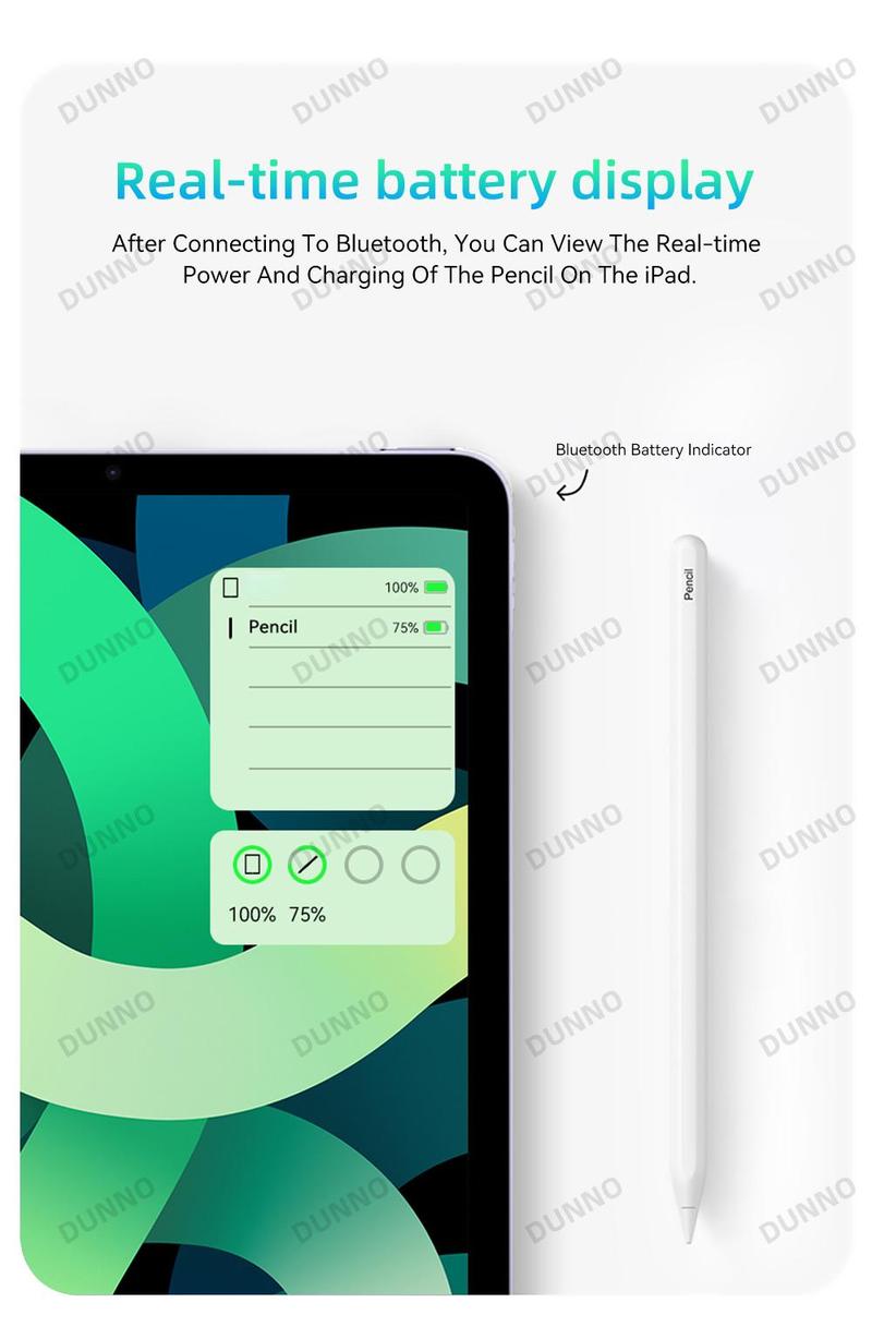 Product Introduction of For Apple Pencil With Palm Rejection / Wireless Magnetic Charging Stylus For Pro 11 12.9 Air 4 5 Mini 6 iPad Pencil Accessories 21