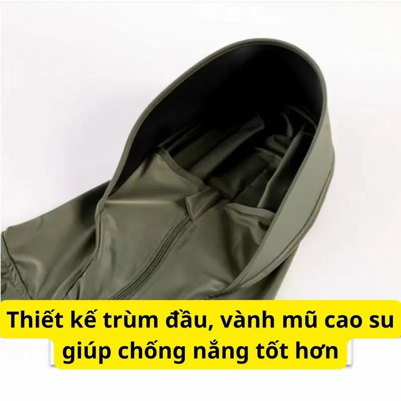 Áo chống nắng nữ dáng lửng chống tia cực tím UPF50+ chống tia UV chất lụa nhẹ, thoáng mát free size đến 70kg 7