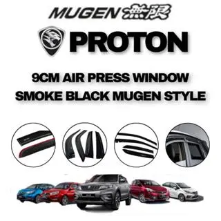 PROTON SMALL Door Visor Air Press Window Style Acrylic