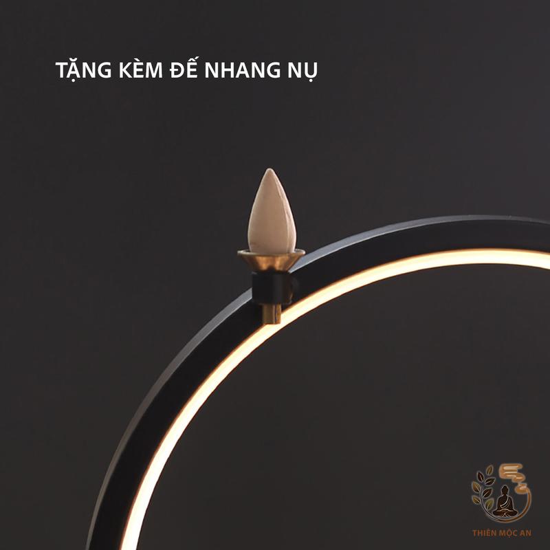 [HCM] Đèn Led Vòng Tròn Hào Quang Trang Trí Tượng Phật - Góc Tu Tập - Decor Tiểu Cảnh 2