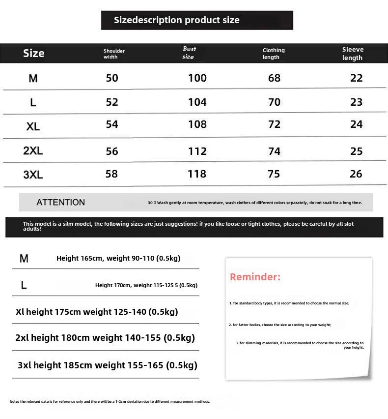 Product Introduction of Men's Traditional Clothing Men's T-shirt Men's Shirt Men's Short Sleeve Couple Short Sleeve Thin Clothes Fashion Printing Menswear Suits 0
