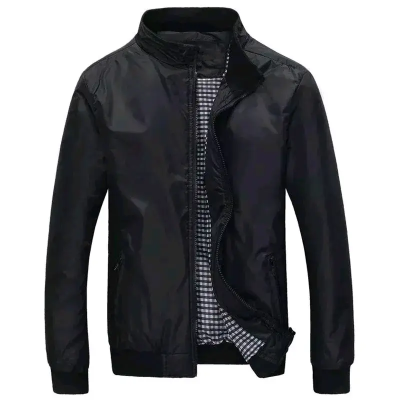 jaket pria bahan polyester