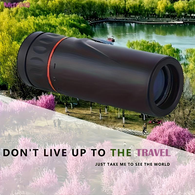 Product Introduction of 8x High Definition Monocular Telescope, Handheld Monocular Telescope with Lanyard, Outdoor Camping Hiking Equipment 5