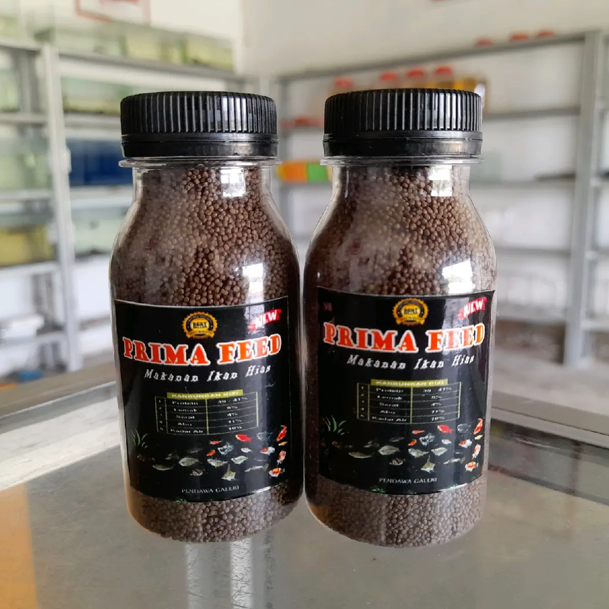 Pelet ikan hias 50gr makanan ikan hias murah pakan ikan