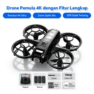 Drone Travel 4K Super Jernih Rekam Momen Zoom Optik 50x GPS Stabil Baterai 600mAh Mudah Dibawa